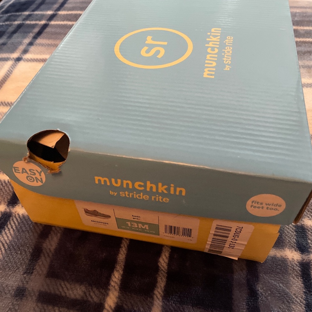 Stride Rite Munchkin Sneakers - Blue and Yellow